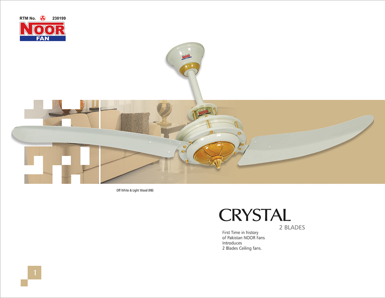 06 Crystal Copper Fan - Image 1