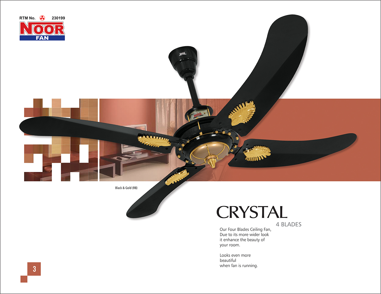 08 Crestal Copper fan - Image 1