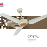Crystal Copper Fan