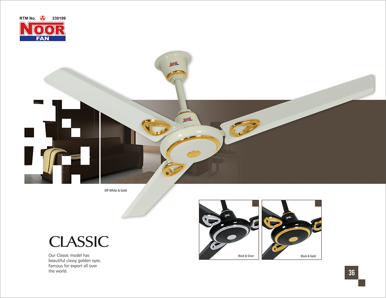 41 Classic Silver Fan - Image 1