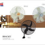 Wall Bracket Copper 24 Fan